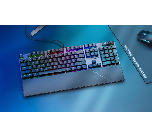 Клавiатура Asus ROG Strix Scope II X Black (90MP03XG-BKMA00)