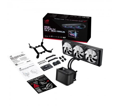 Система водяного охолодження Asus ROG Ryuo IV SLC 360 ARGB (90RC0151-B0EAY0)