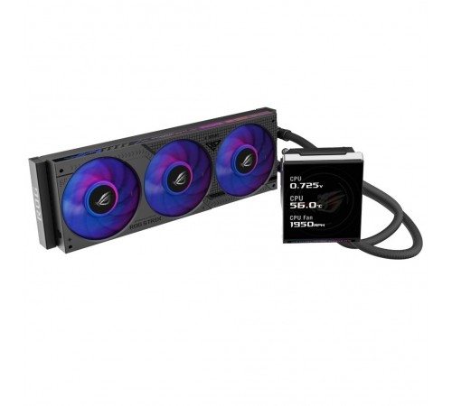 Система водяного охолодження Asus ROG Strix LC IV 360 ARGB LCD Black (90RC01M1-B0EAY0)