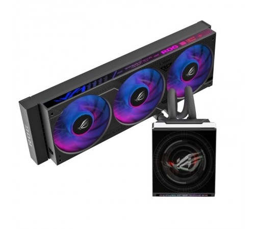 Система водяного охолодження Asus ROG Strix SLC IV 360 ARGB LCD Black (90RC01S1-B0EAY0)