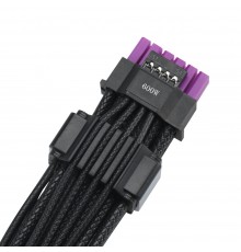 Кабель для відеокарти Asus ROG Equalizer 12V-2x6 ATX 3.1 & PCIe 5.1 Black (90YE00BN-B0QA00)