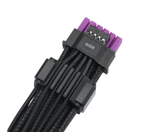 Кабель для відеокарти Asus ROG Equalizer 12V-2x6 ATX 3.1 & PCIe 5.1 Black (90YE00BN-B0QA00)
