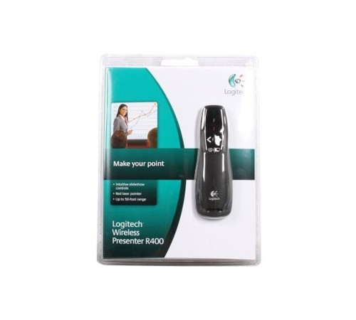 Пульт бездротовий Logitech R400 (910-001356) Black USB Пульт бездротовий Logitech R400 (910-001356) Black USB