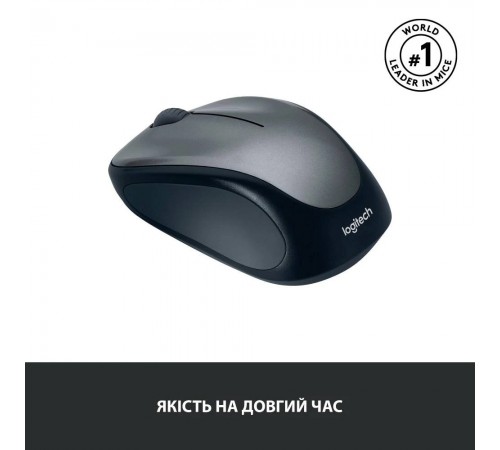 Миша бездротова Logitech M235 Grey (910-002201)