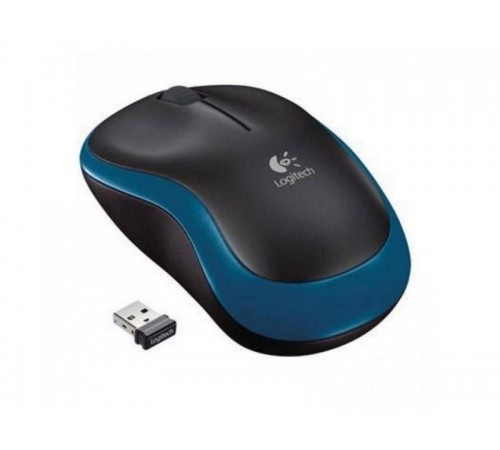 Миша бездротова Logitech M185 Blue (910-002236)