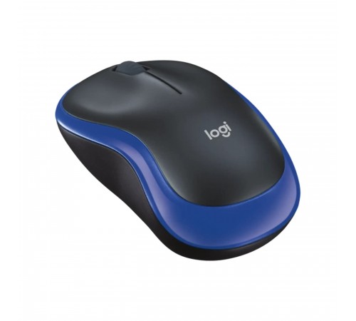 Миша бездротова Logitech M185 Blue (910-002236)
