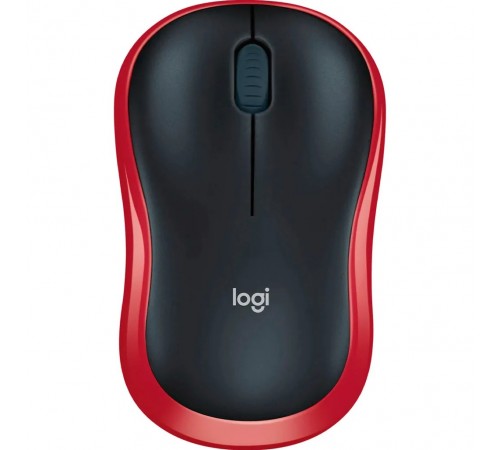 Миша бездротова Logitech M185 Red (910-002237)