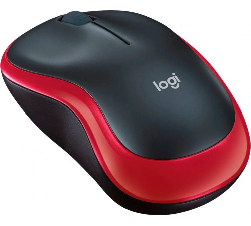 Миша бездротова Logitech M185 Red (910-002237)