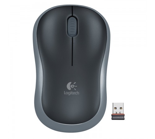 Миша бездротова Logitech M185 Grey (910-002238)