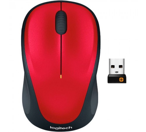 Миша бездротова Logitech M235 Red (910-002496)
