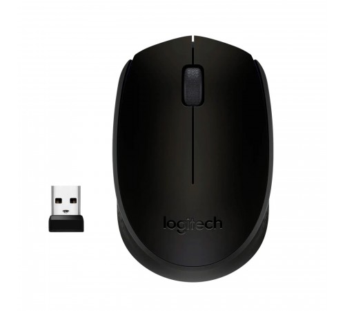 Миша бездротова Logitech M170 Grey/Black (910-004642)