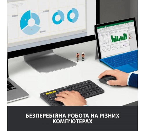 Миша бездротова Logitech M720 Triathlon Black (910-004791)