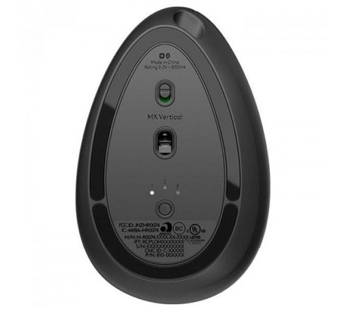 Миша бездротова Logitech MX Vertical Black (910-005448)