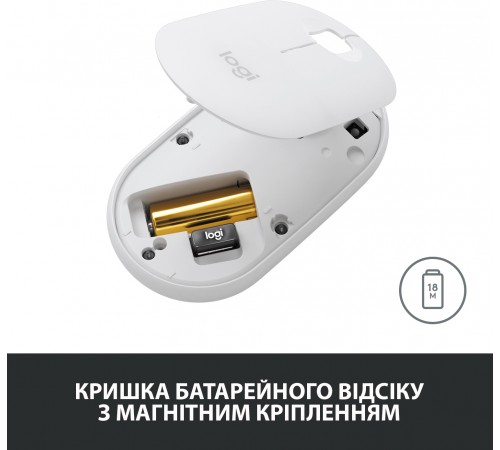 Миша бездротова Logitech Pebble M350 (910-005718) Black USB