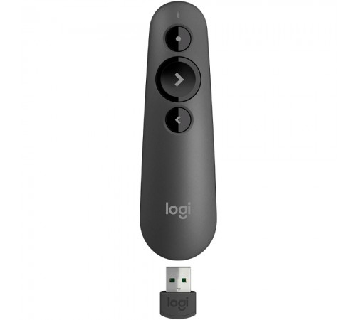 Презентер Logitech R500S Laser Presentation Remote Graphite (910-005843) Презентер Logitech R500S Laser Presentation Remote Graphite (910-005843)