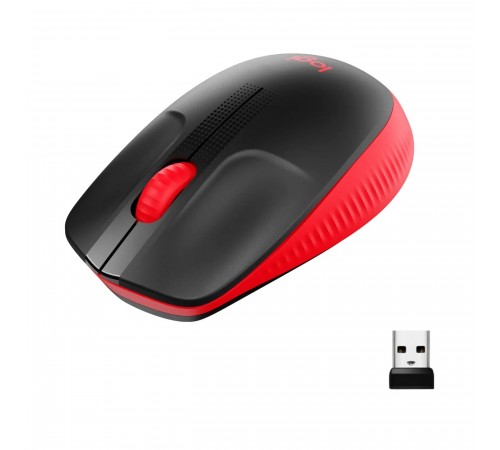 Миша бездротова Logitech M190 Wireless Red (910-005908)