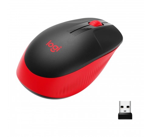 Миша бездротова Logitech M190 Wireless Red (910-005908)