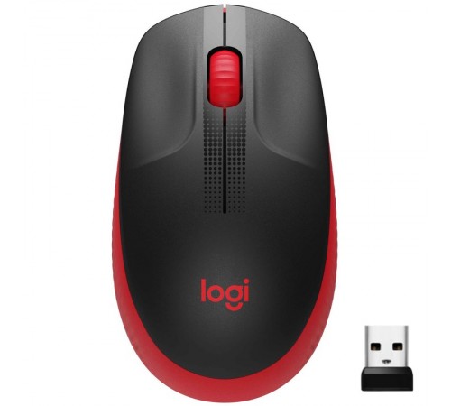 Миша бездротова Logitech M190 Wireless Red (910-005908)