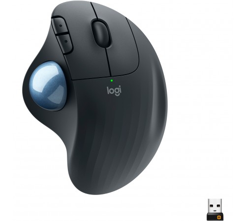 Миша бездротова Logitech Ergo M575 Mouse Graphite (910-006221)