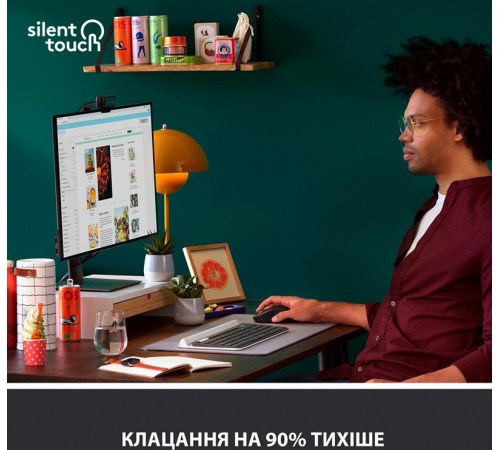 Миша бездротова Logitech Signature M650 L Graphite (910-006236) Миша бездротова Logitech Signature M650 L Graphite (910-006236)