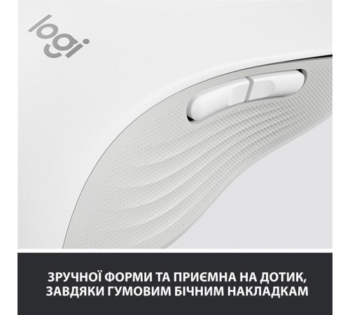 Миша бездротова Logitech Signature M650 L Left Off-White (910-006240)