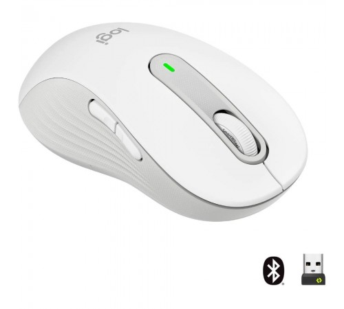 Миша бездротова Logitech Signature M650 L Left Off-White (910-006240)
