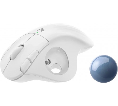 Миша бездротова Logitech Trackball Ergo M575 For Business Off White (910-006438)