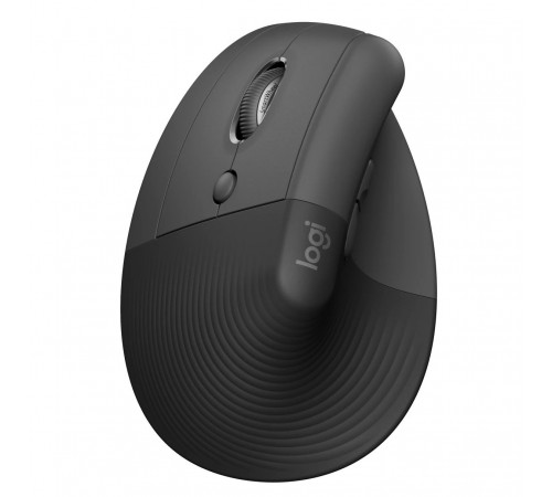 Миша бездротова Logitech Lift Vertical Ergonomic Graphite (910-006473)