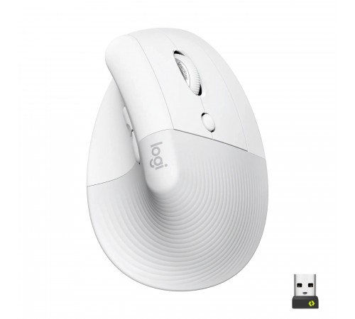 Миша бездротова Logitech Lift Vertical Ergonomic White (910-006475)