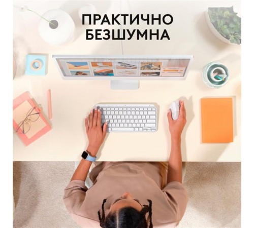 Миша бездротова Logitech Lift for Mac Vertical Ergonomic White (910-006477)