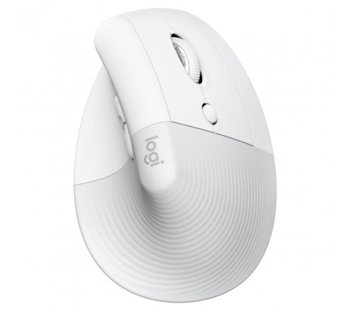 Миша бездротова Logitech Lift Bluetooth Vertical Ergonomic White (910-006496)