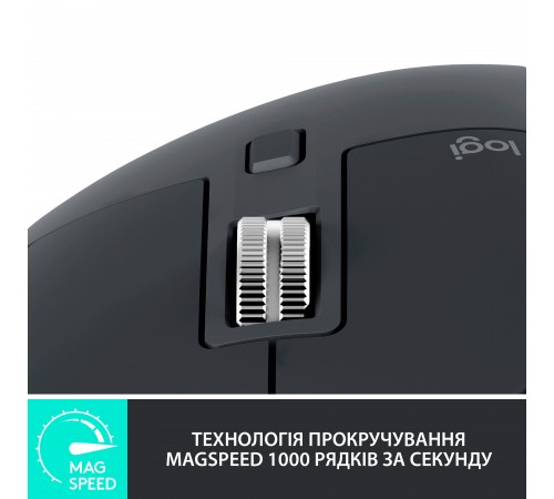 Миша Bluetooth Logitech MX Master 3S Graphite (910-006559)