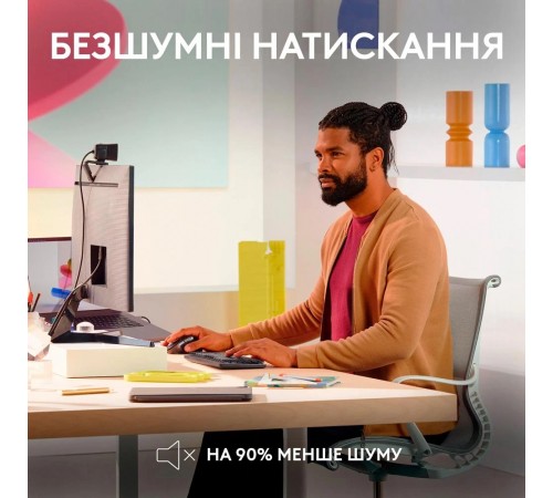 Миша Bluetooth Logitech MX Master 3S For Mac Pale Grey (910-006572)