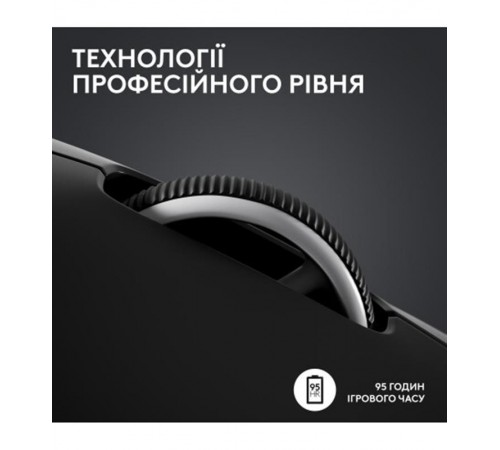 Миша бездротова Logitech G Pro X Superlight 2 Black (910-006630)