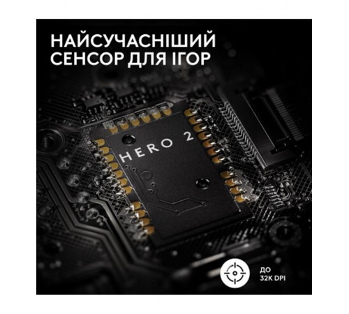 Миша бездротова Logitech G Pro X Superlight 2 Black (910-006630)