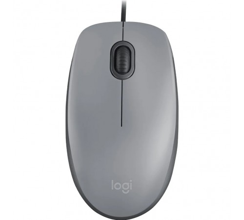 Миша Logitech M110 Silent Mid Gray (910-006760)