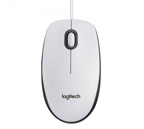 Миша Logitech M100 White (910-006764)