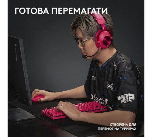 Миша бездротова Logitech G Pro X Superlight 2 Magenta (910-006797)