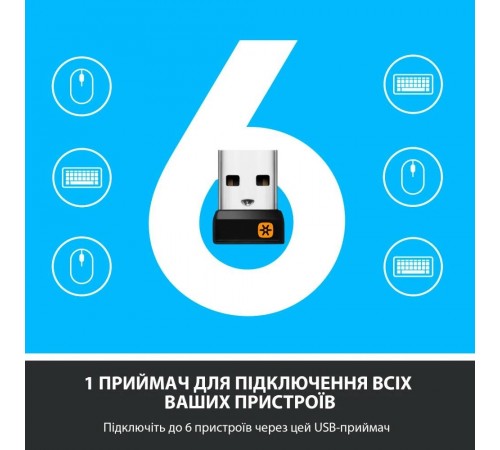 Миша бездротова Logitech M325s Dark Silver (910-006812)