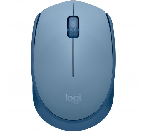 Миша бездротова Logitech M171 Blue/Gray (910-006866)