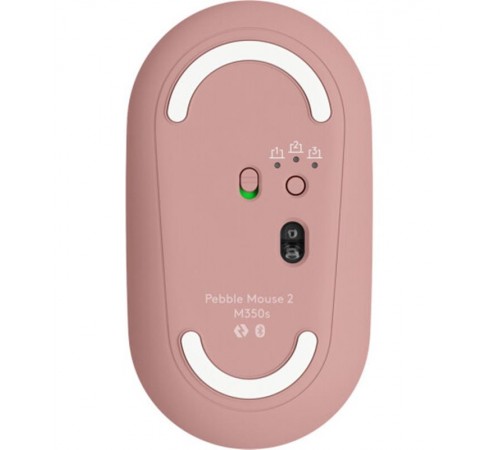 Миша бездротова Logitech Pebble Mouse 2 M350s Rose (910-007014)