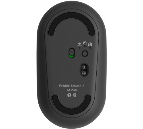 Миша бездротова Logitech Pebble Mouse 2 M350s Graphite (910-007015)