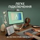 Миша бездротова Logitech Pebble Mouse 2 M350s Graphite (910-007015)