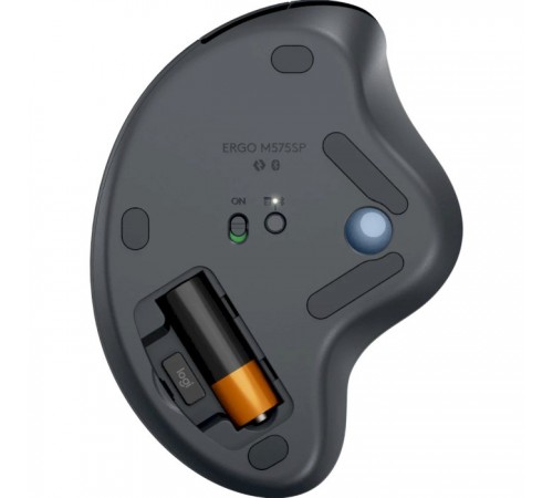 Миша бездротова Logitech Ergo M575S Graphite + Blue Ball (910-007029)