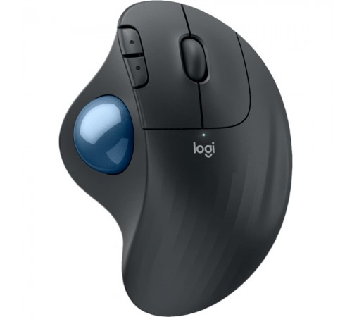 Миша бездротова Logitech Ergo M575S Graphite + Blue Ball (910-007029)