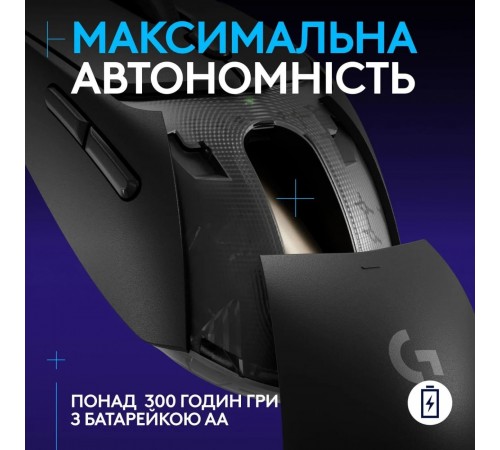 Миша бездротова Logitech G309 Black (910-007199)