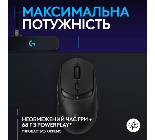 Миша бездротова Logitech G309 Black (910-007199)