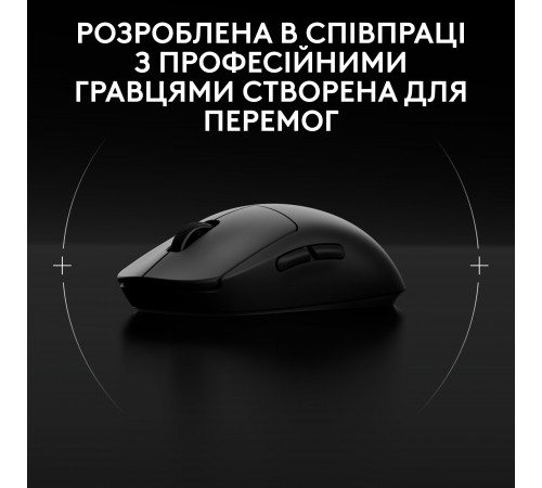 Миша бездротова Logitech G Pro 2 Lightspeed Black (910-007295)