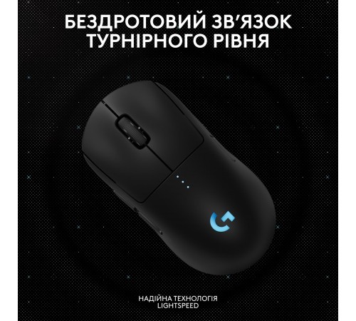 Миша бездротова Logitech G Pro 2 Lightspeed Black (910-007295)