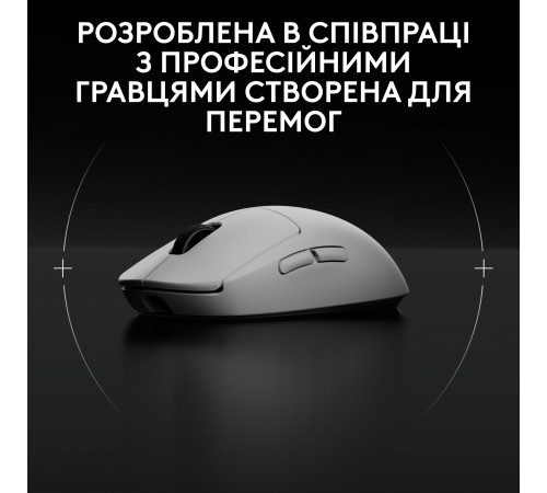 Миша бездротова Logitech G Pro 2 Lightspeed White (910-007302)